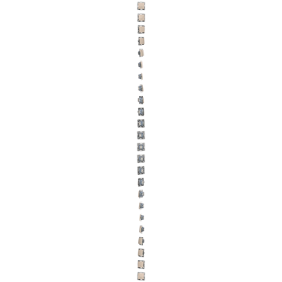 Single push button with LED backlight without pictogram (module) 10A 250V quick connectors cream
