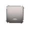 Single push-button without pictogram with backlight (module) 230V, metallic stainless steel