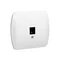 Single RJ11 telephone socket. Mounting with clips or screws, white