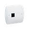 Single RJ11 telephone socket white