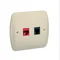 Single RJ12 telephone socket beige