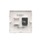 Single RJ45 computer socket cat. 5e (module) white