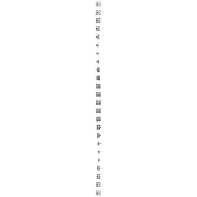Single RJ45 computer socket, category 6, shielded with anti-dust cover (module) white