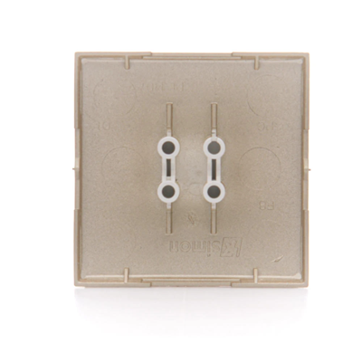 Single rocker for switches/buttons, gold (metallic)