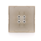 Single rocker for switches/buttons, gold (metallic)