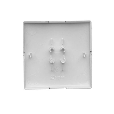 Single rocker with key pictogram, stainless steel (metallic)