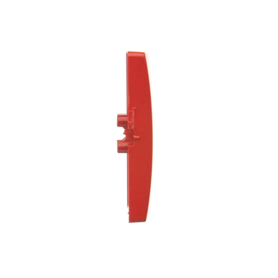 Single rocker with ring for switches/buttons with backlight, red