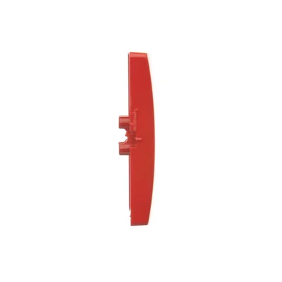 Single rocker with ring for switches/buttons with backlight, red