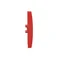 Single rocker with ring for switches/buttons with backlight, red