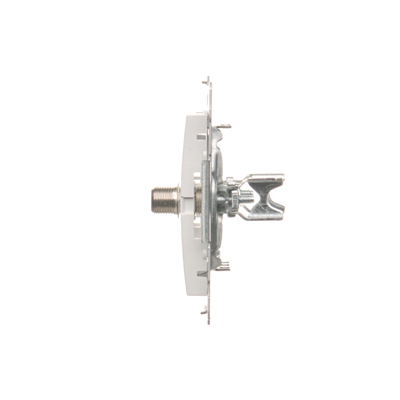 Single SAT antenna socket (module) white