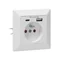 Single socket 2P+Z, USB-A + USB-C, Output 5VDC Max 2.8A