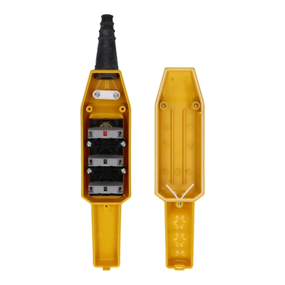 Single speed up-down crane cassette + safety button