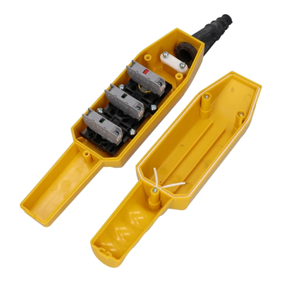 Single speed up-down crane cassette + safety button