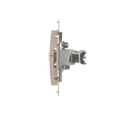 Single TV antenna socket (module) cream