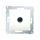 Single TV antenna socket (module) cream