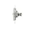 Single TV antenna socket (module) white