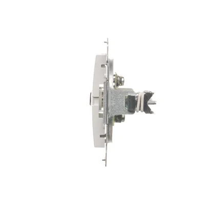 Single TV antenna socket (module) white
