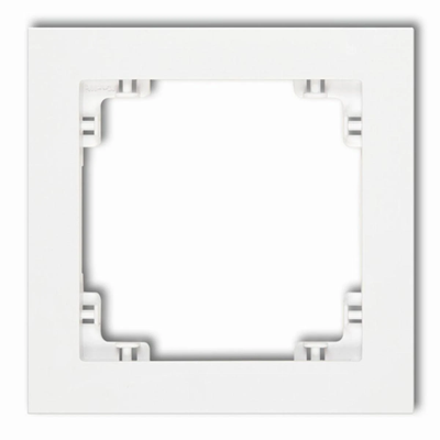 Single universal frame, white