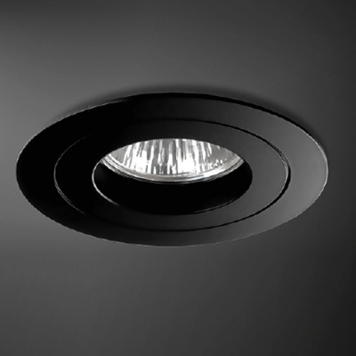 Sirca recessed lamp black mat