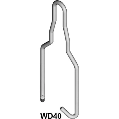 Šířka věšáku 100mm, výška 130mm