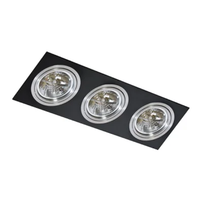 SIRO 3 Öse schwarz/Aluminium