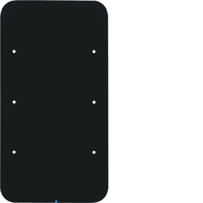 SISTEMA KNX R.1 Sensore tattile triplo vetro comfort nero