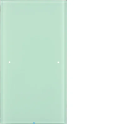 SISTEMA KNX R.3 Sensor táctil 1 pliegue cristal confort blanco