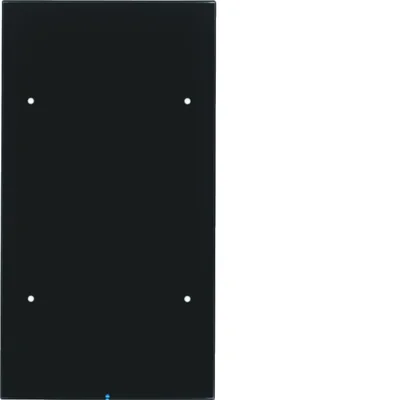 SISTEMA KNX R.3 Sensore tattile 2 volte vetro comfort nero