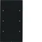 SISTEMA KNX R.3 Sensore tattile triplo vetro comfort nero