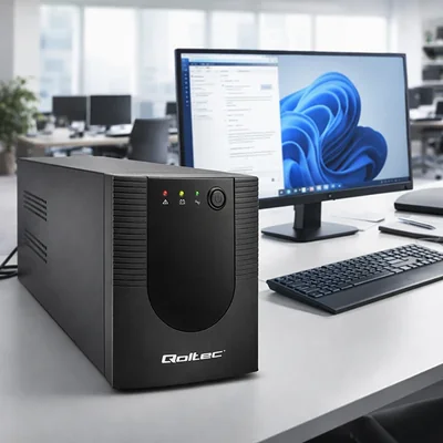 Sistema UPS interactivo en línea Qoltec | Monolith | 1200 VA | 720 W