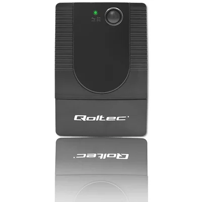 Sistema UPS interactivo en línea Qoltec | Monolith | 650 VA | 360 W