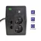 Sistema UPS interactivo Qoltec Line | Monolith | 650 VA | 360 W | LCD | USB | RJ45