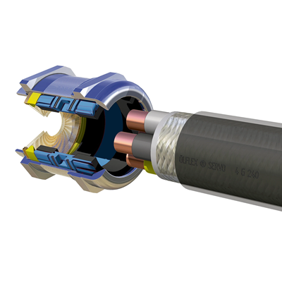 Skintop MS-M BRUSH 63x1.5 PLUS gland