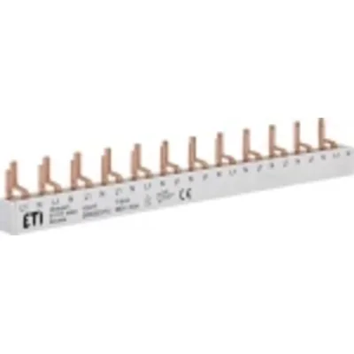SKN0021/10 Barra colectora aislada de 10 mm2 (para interruptores automáticos KZS-1M o ETIMAT 1N)