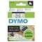 Скотч DYMO D1 6мм х 7м білий / чорний принт 43613
