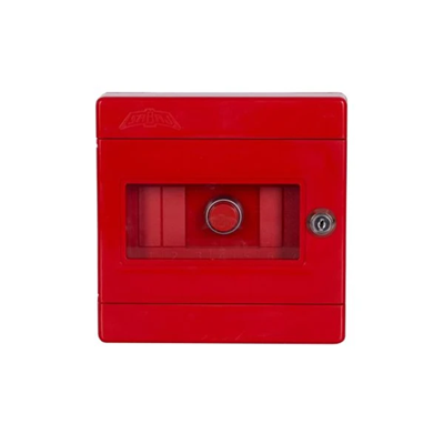 Skrzynka przeciw pożarowa z przyciskiem FT22-Kc-01/ (czerwona) ALFA 3 Z/P