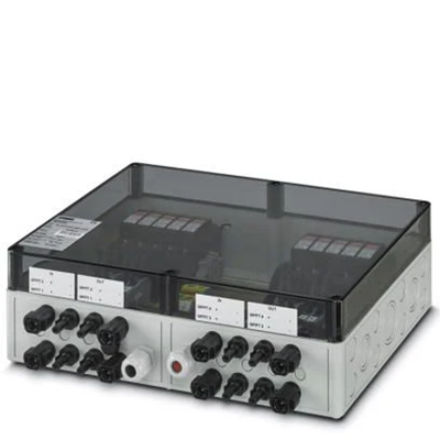 Skrzynka przyłączeniowa z ogranicznikami przepięć 4 MPPT Phoenix-Contact 1000DC 4MPP-SPD-S box 4 mppt