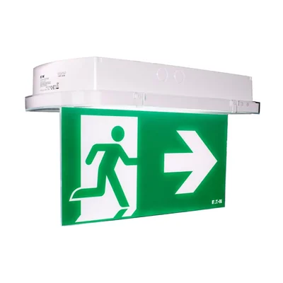 SL2PPLR SafeLite, persiana de plexiglás, flecha izquierda/flecha derecha