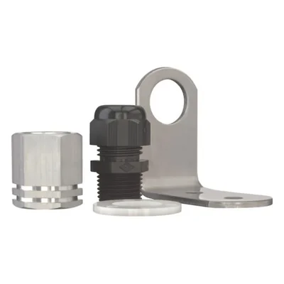 SL7/4-FW-T Mounting angle with gland M20