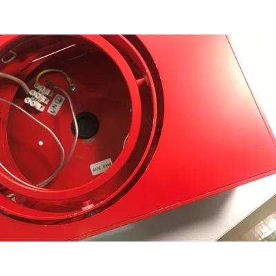 SLEEK Deckenleuchte rot matt