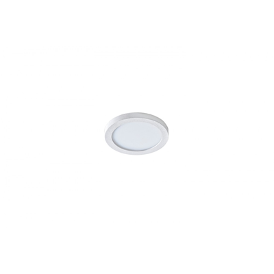 SLIM ROUND 9 3000K White recessed ceiling lamp