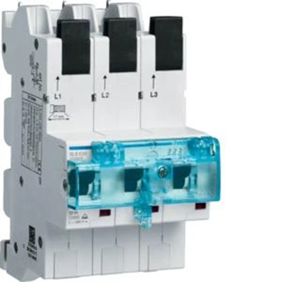 SLS Selective circuit breaker 20A 3P E rails 12x5/10mm 40mm