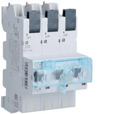 SLS Selective circuit breaker 3P Cs 20A busbar 12x5/10mm 40mm