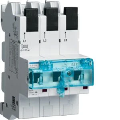 SLS Selective circuit breaker 63A 3P E rails 12x5/10mm 40mm