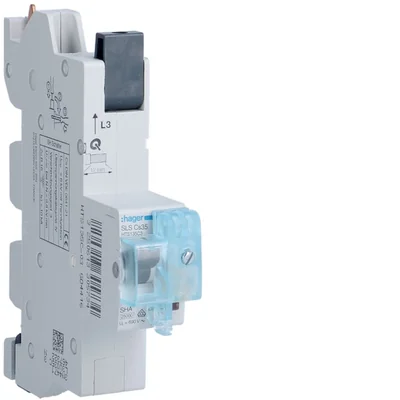 SLS Wyłącznik selektywny 1P Cs 35A szyny 12x5/10mm 40mm L3