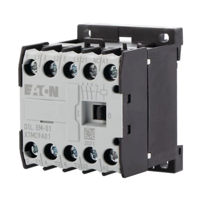 Small Contactor DILEM-01(24V50/60HZ), 0Z 1R, 9A