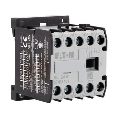 Small Contactor DILEM-01(24V50/60HZ), 0Z 1R, 9A
