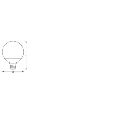 SMART+ MATTER Globo 95 100 14W 827...865 Multicolor E27