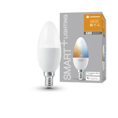 SMART+ WIFI LED bulb 5W B40 E14 470lm 2700-6500K 230V