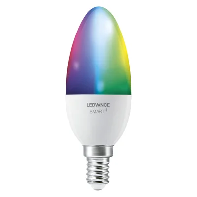 SMART+ WIFI MULTICOLOR RGBW LED Bulb 5W B40 E14 470lm 2700-6500K 230V